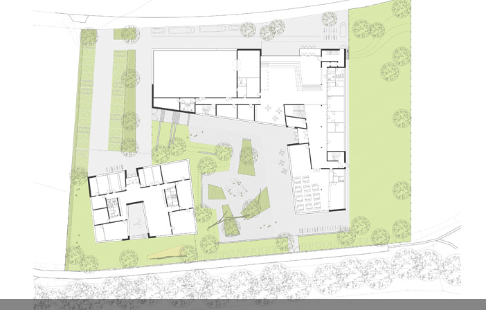 Montessori Zentrum Freising · Freising · Bild 3: Grundriss Erdgeschoss
